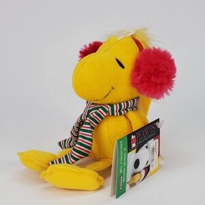 Peanuts Woodstock Winter Beanbag Plush Kohl's Exclusive Applause Earmuffs Scarf